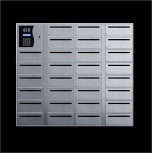 Electronic mailboxes with the Smartbox system (custom-made)